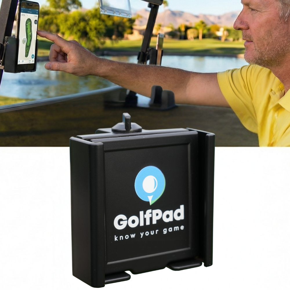 Golf Pad Phone Caddy
